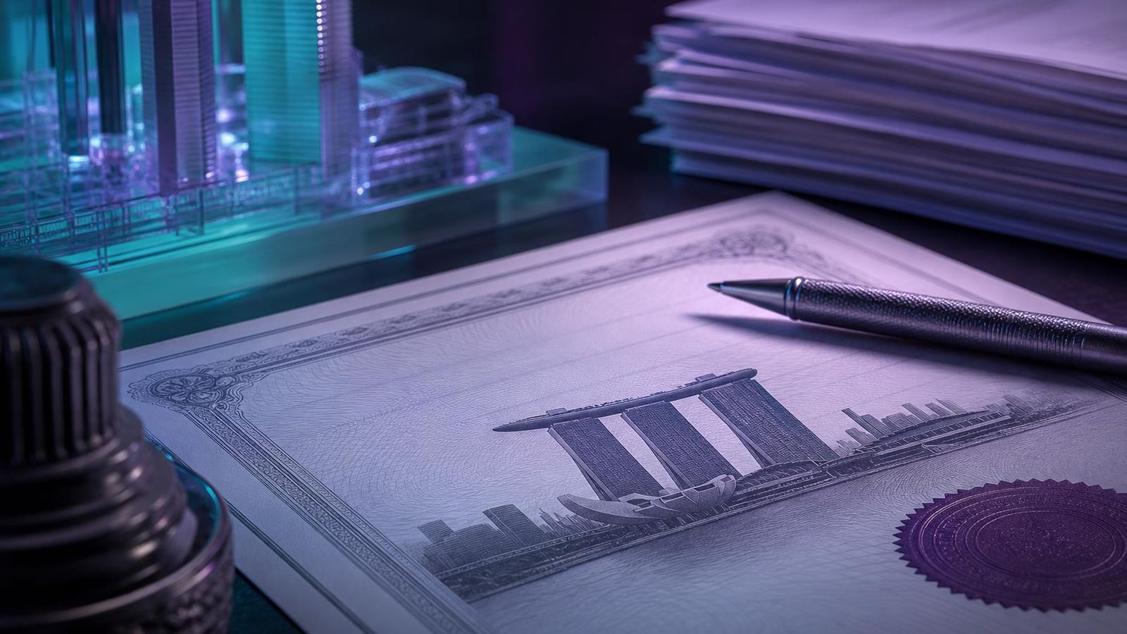 Editorial composition referencing regulated fund management