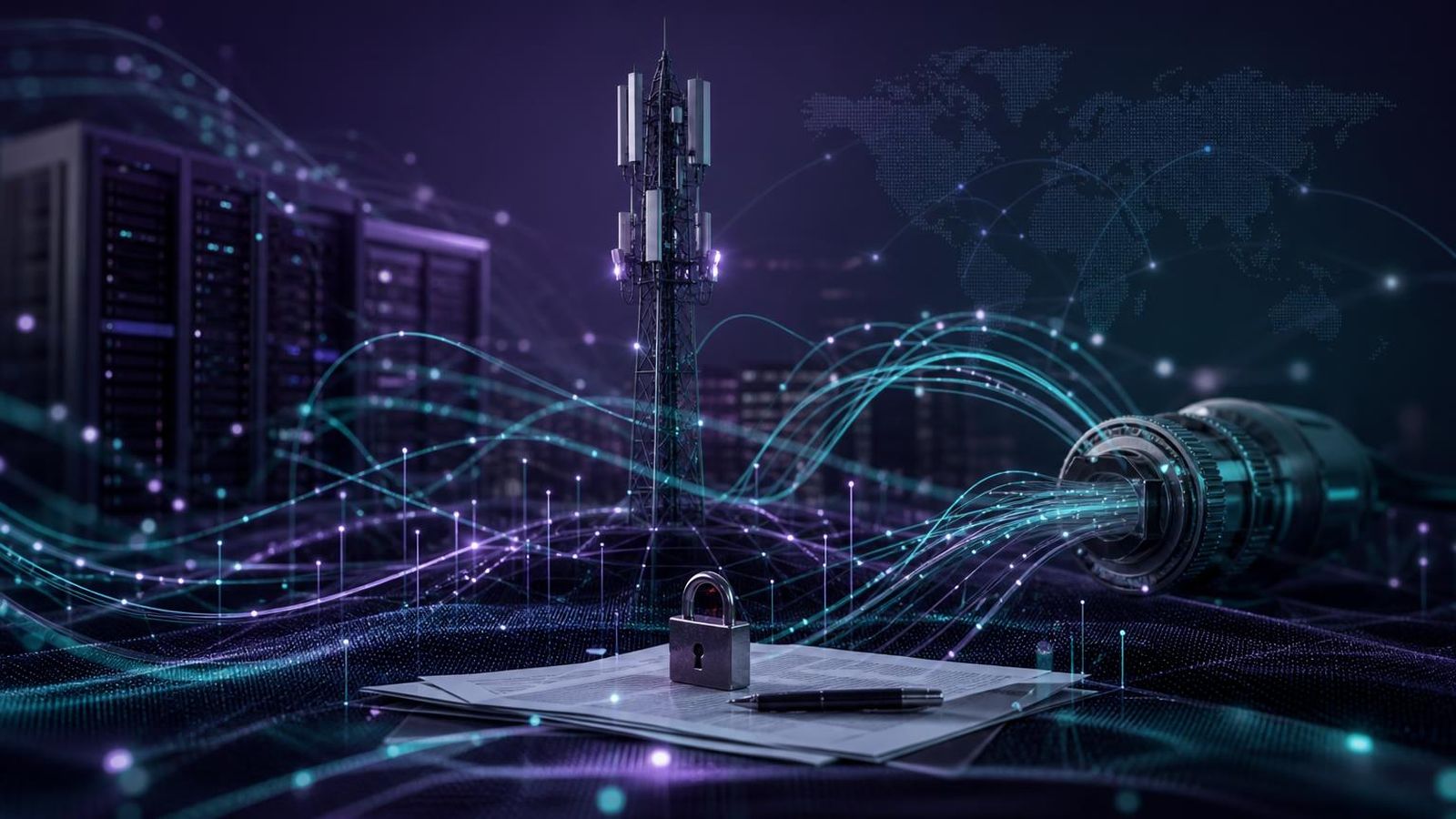 Editorial composition referencing telecom settlement automation