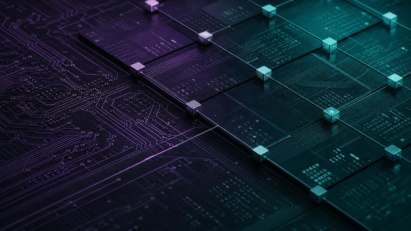 Layered editorial composition for blockchain coverage